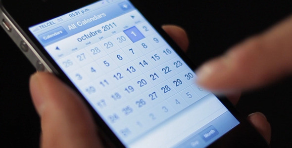 Calendário-Smartphone